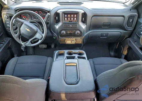 2022 Chevrolet Silverado K1500 Custom from USA, damaged, VIN 1GCPDBEK0NZ635196